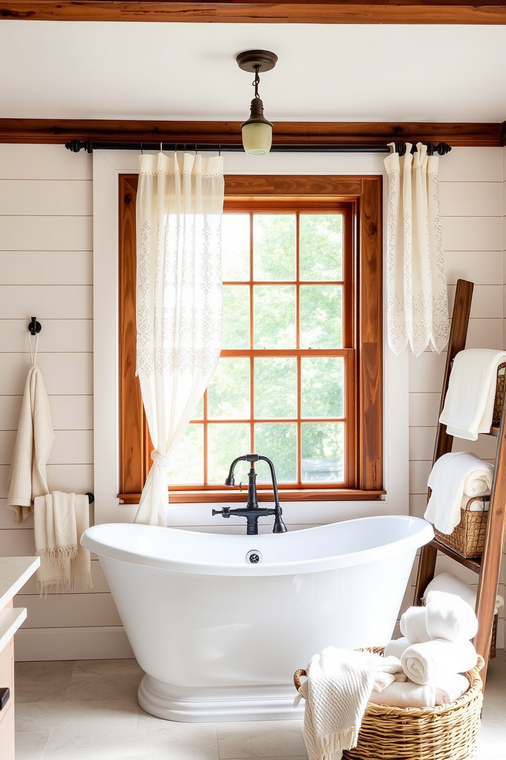 Farmhouse Bathroom Design Ideas 27