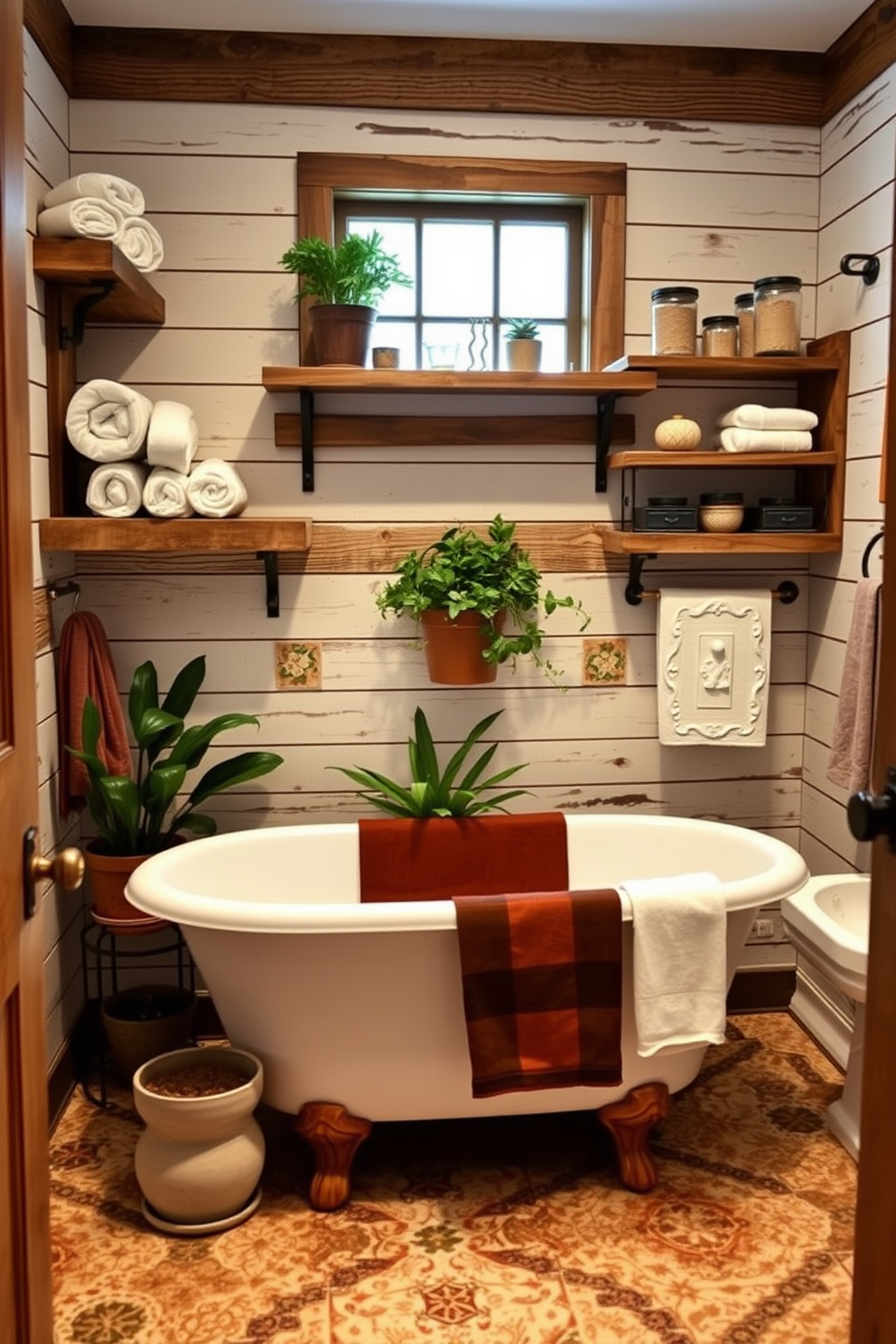 Farmhouse Bathroom Design Ideas 8