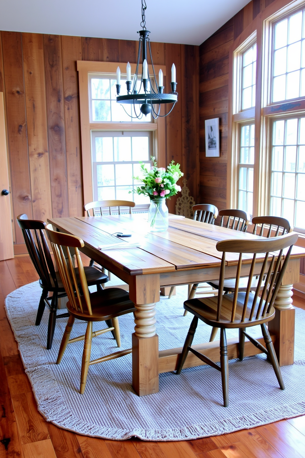 Farmhouse Dining Room Design Ideas 1