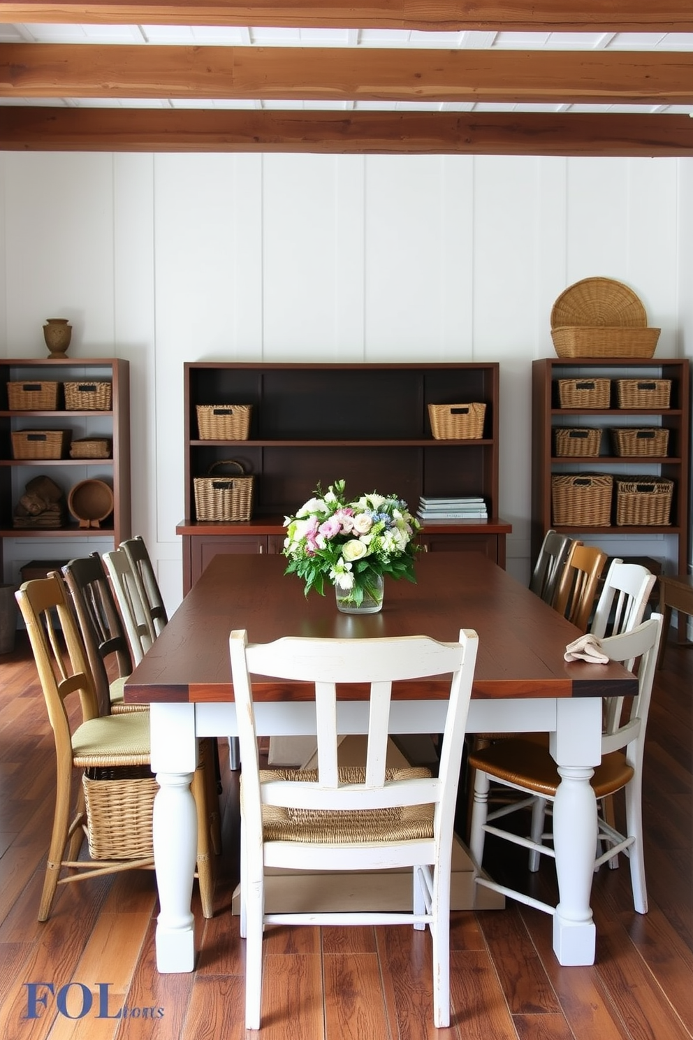 Farmhouse Dining Room Design Ideas 15