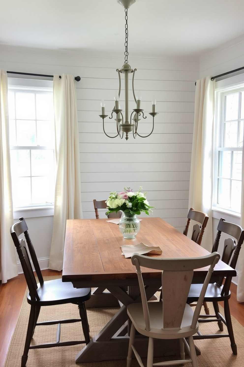 Farmhouse Dining Room Design Ideas 16