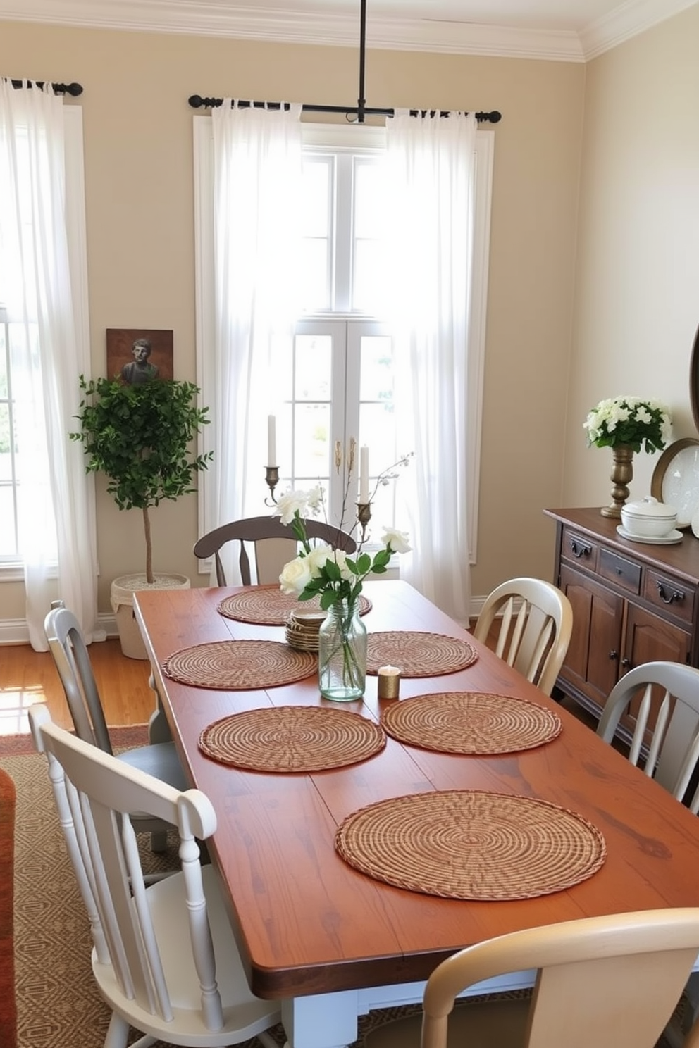 Farmhouse Dining Room Design Ideas 2