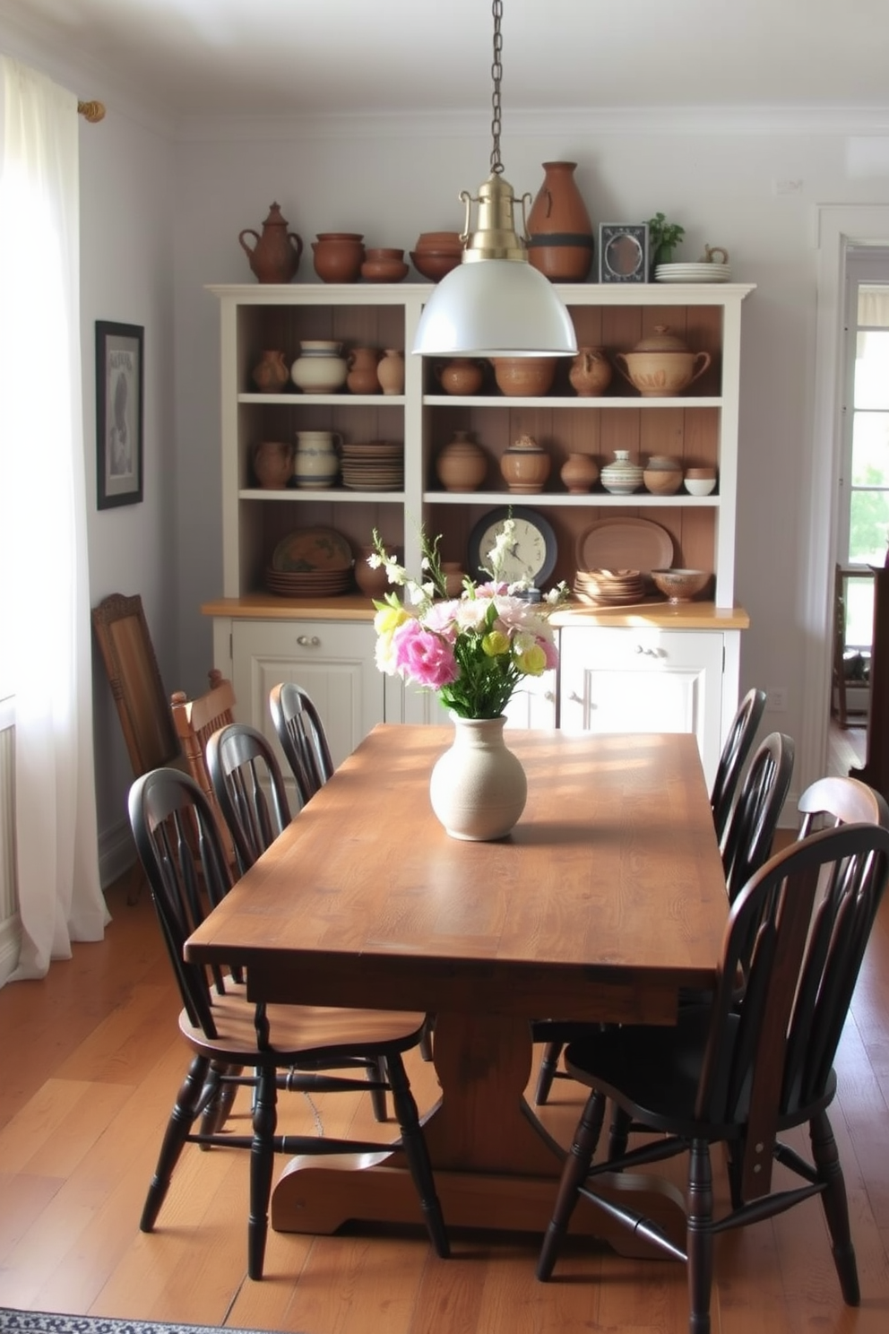 Farmhouse Dining Room Design Ideas 25