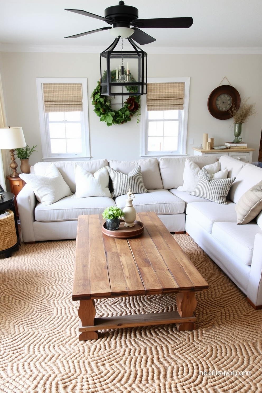 Farmhouse Living Room Design Ideas 7