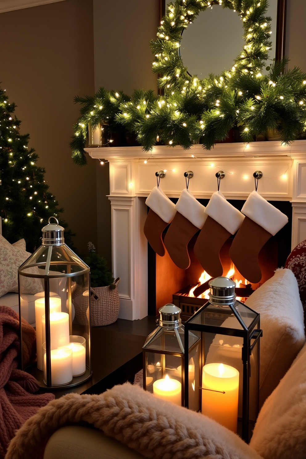 Fireplace Christmas Decorating Ideas 20