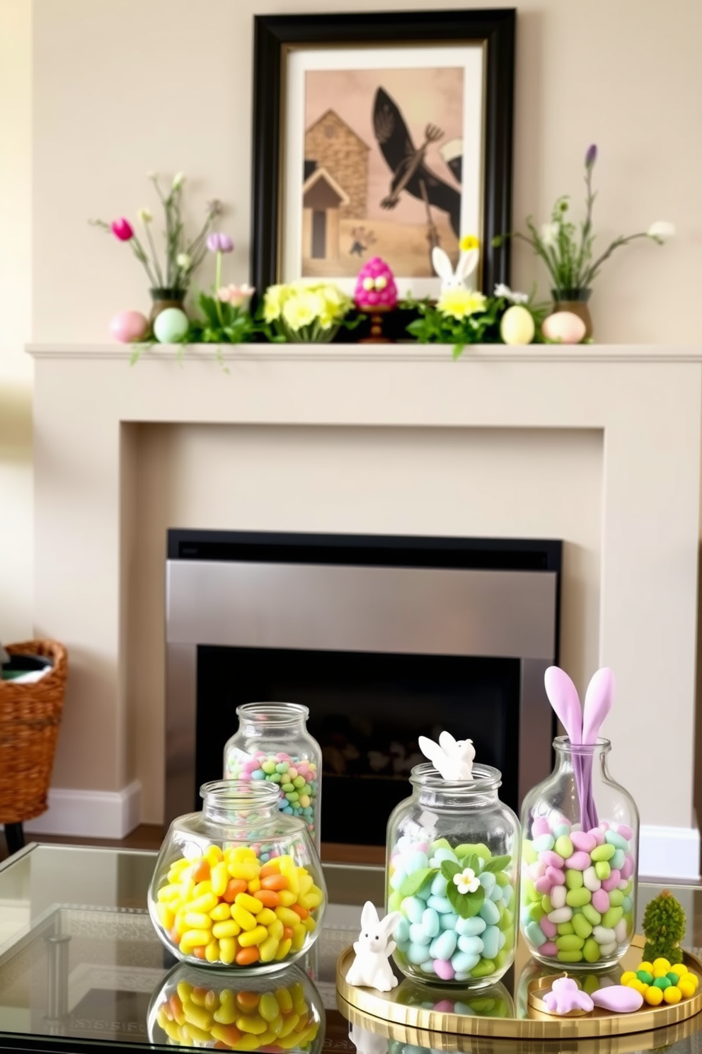 Fireplace Easter Decorating Ideas 20