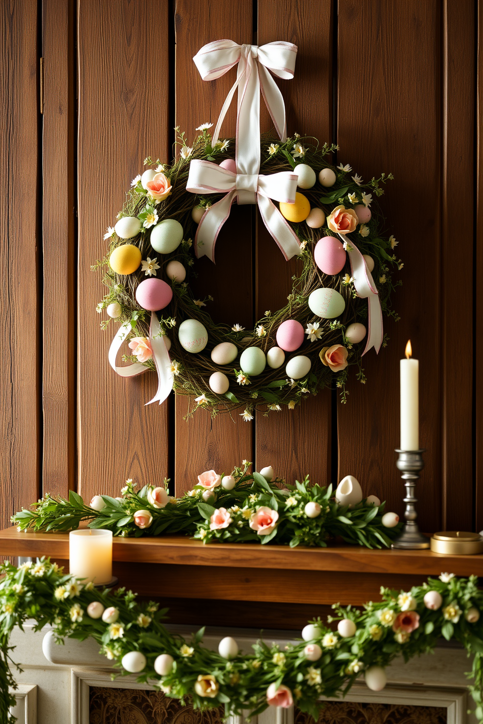 Fireplace Easter Decorating Ideas 5