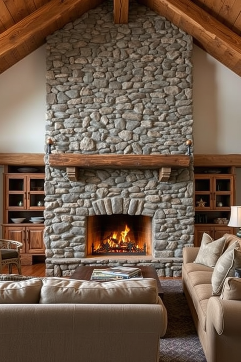 Fireplace Living Room Design Ideas 16