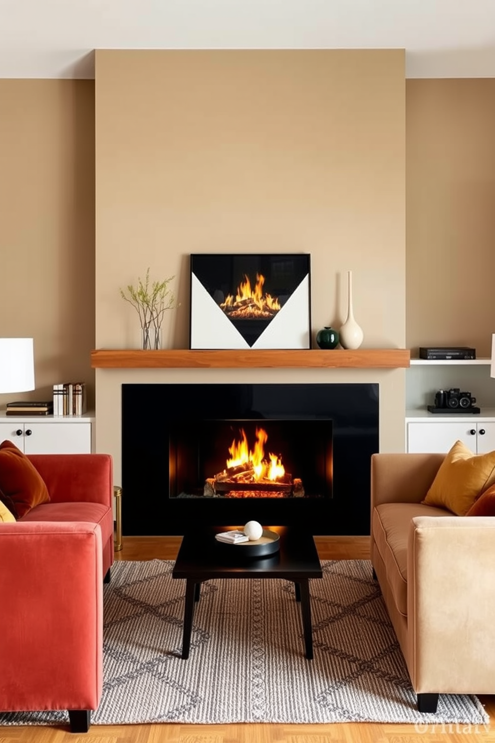 Fireplace Living Room Design Ideas 18