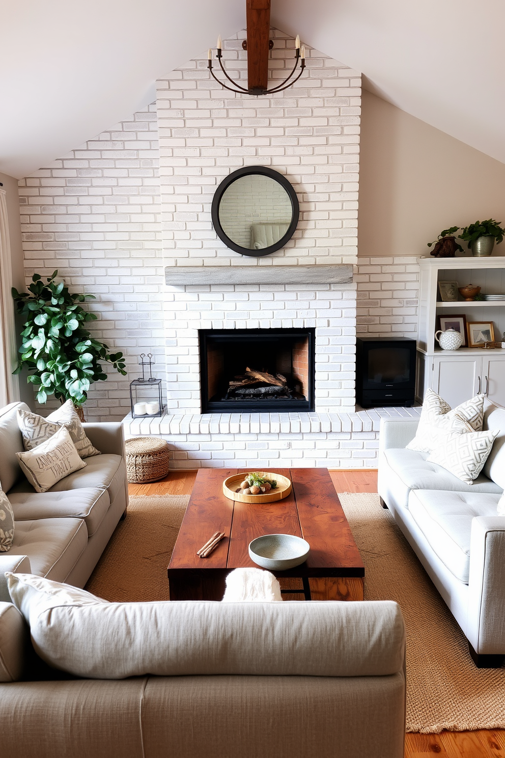 Fireplace Living Room Design Ideas 25