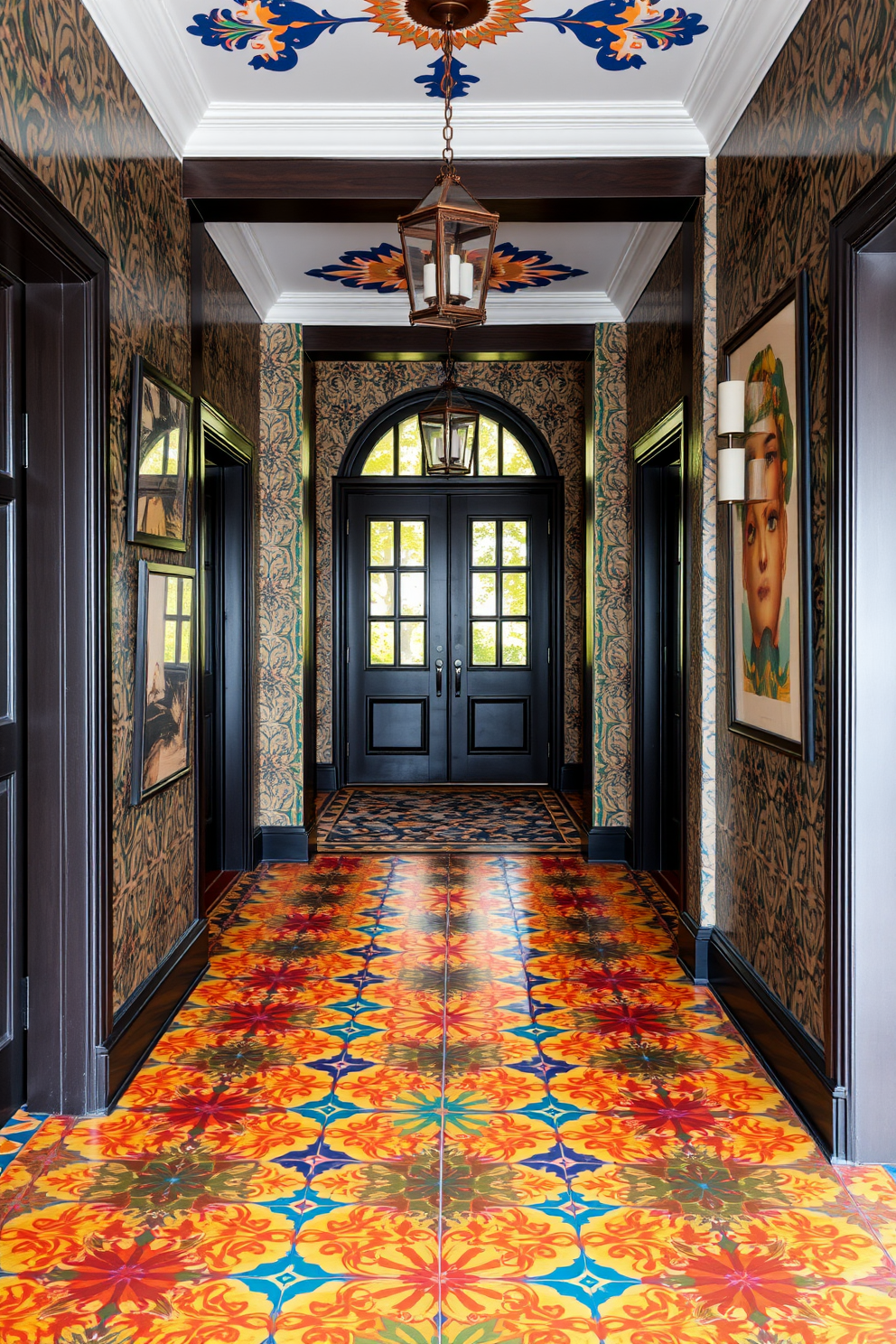 Foyer Tile Design Ideas 14