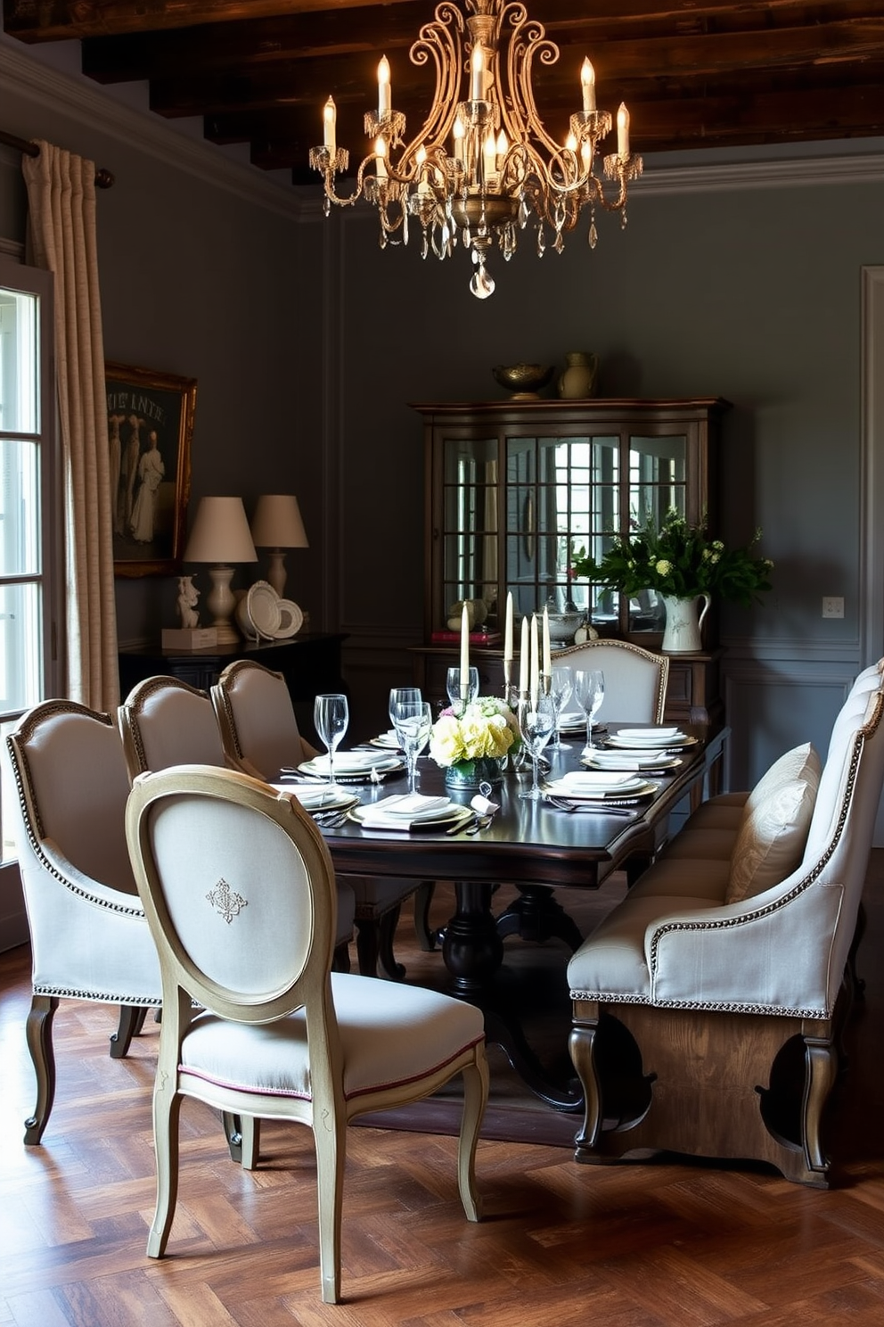 French Dining Room Design Ideas 17