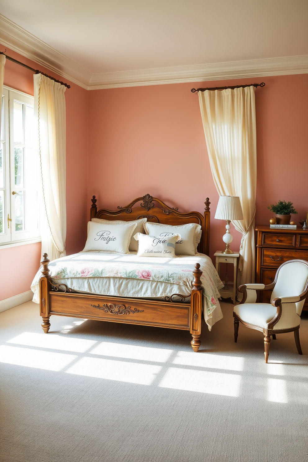 Frency Country Bedroom Design Ideas 1