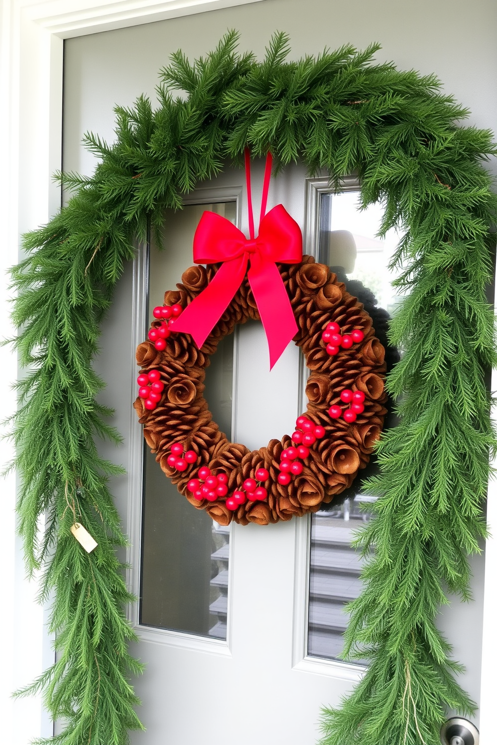 Front Door Christmas Decorating Ideas 1