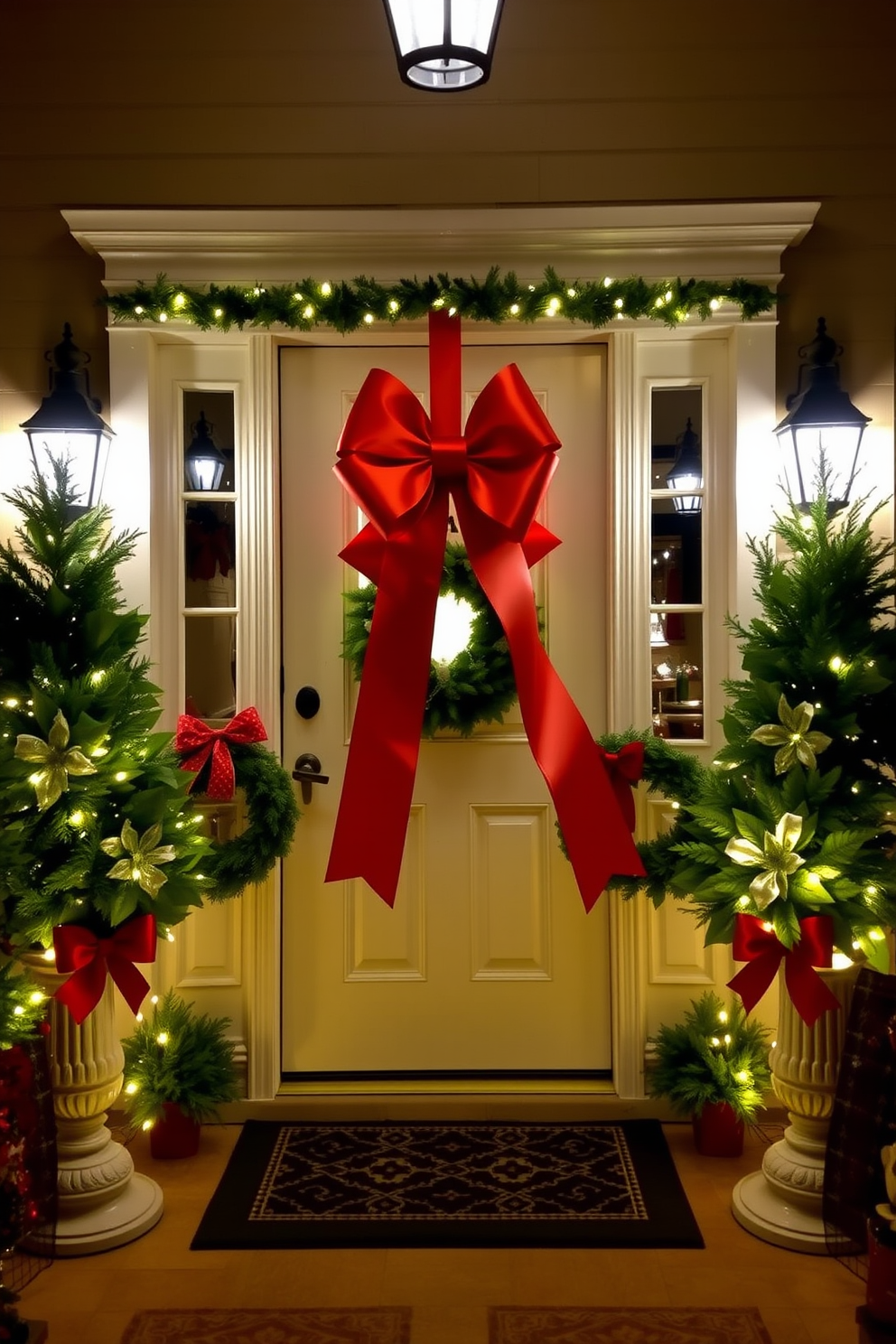 Front Door Christmas Decorating Ideas 2