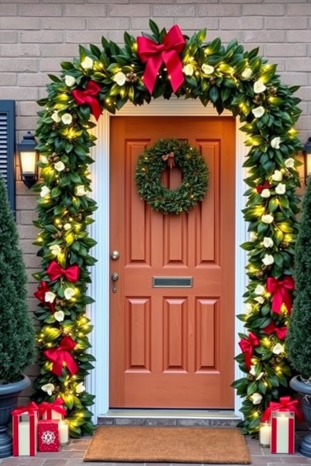 Front Door Christmas Decorating Ideas 3