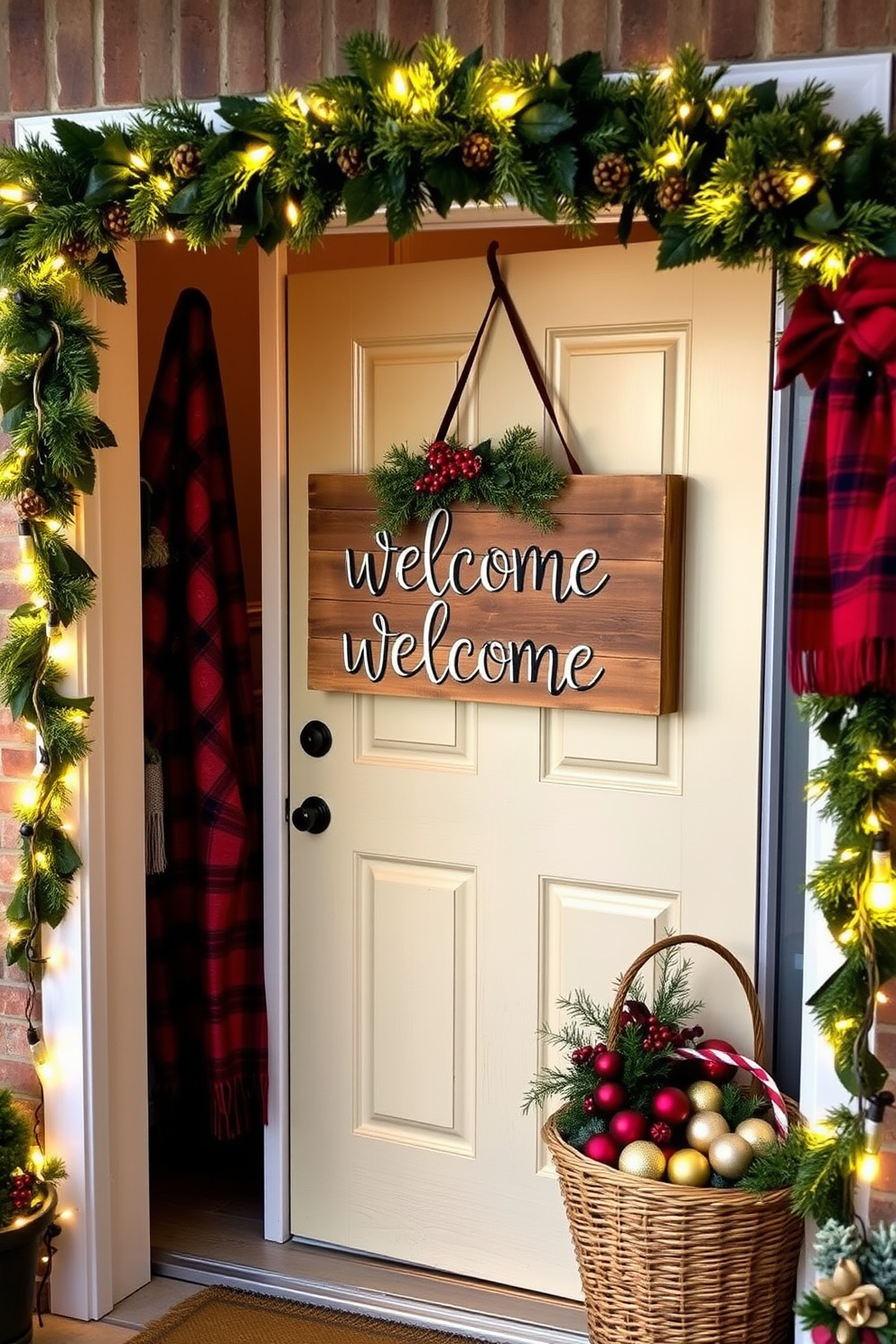 Front Door Christmas Decorating Ideas 5