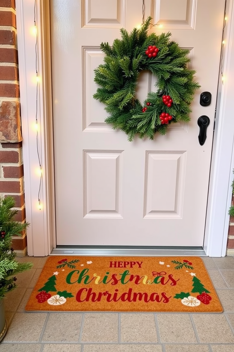 Front Door Christmas Decorating Ideas 8