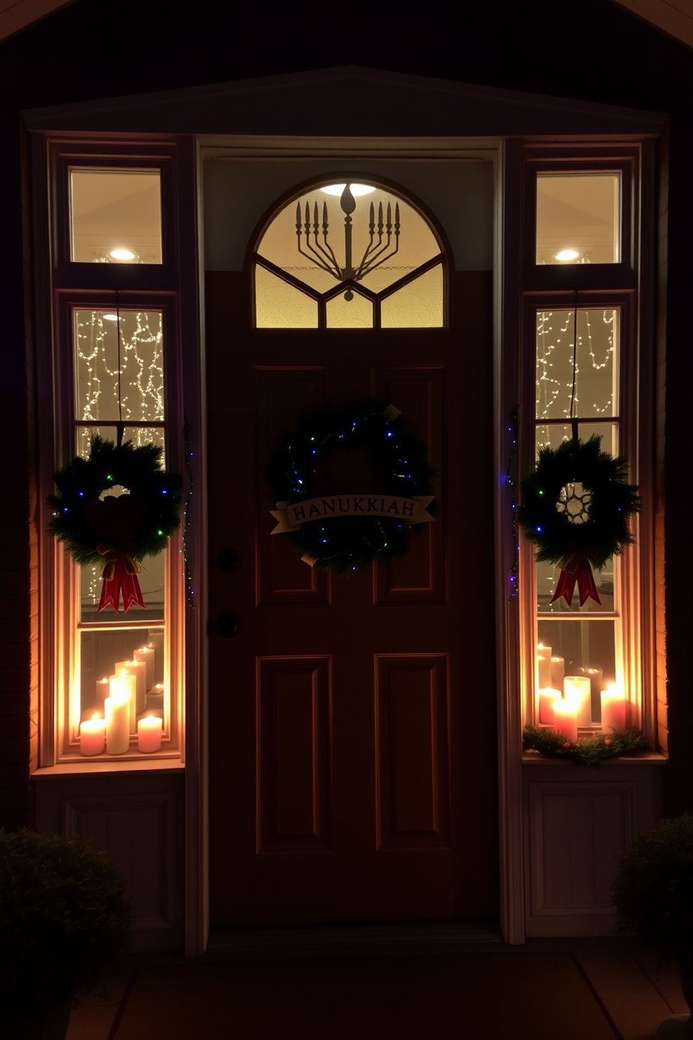 Front Door Hanukkah Decorating Ideas 12