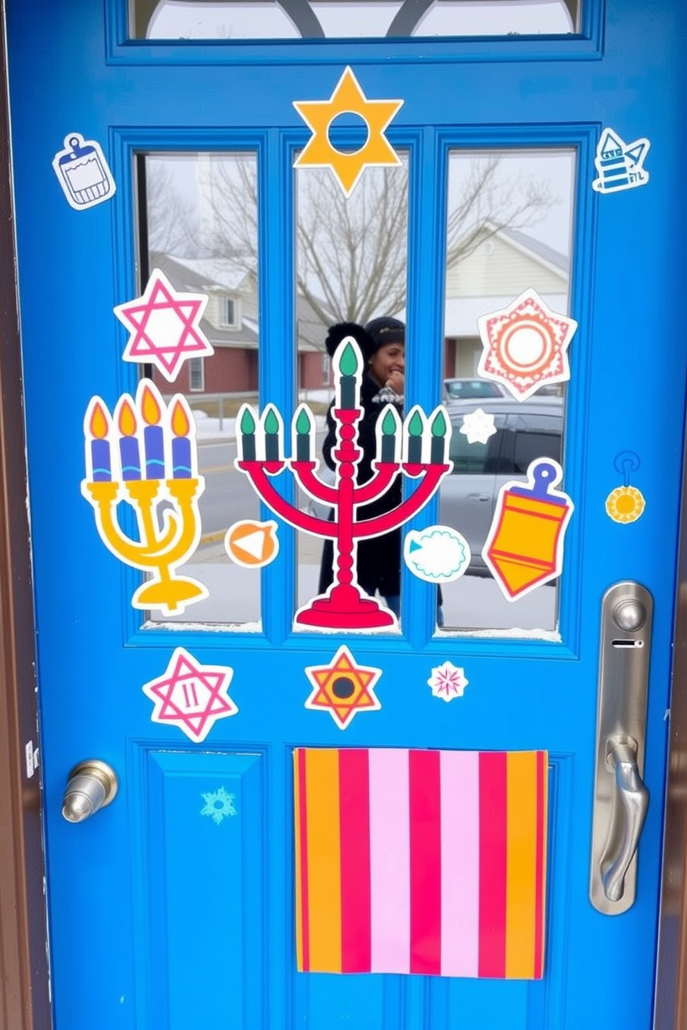 Front Door Hanukkah Decorating Ideas 13