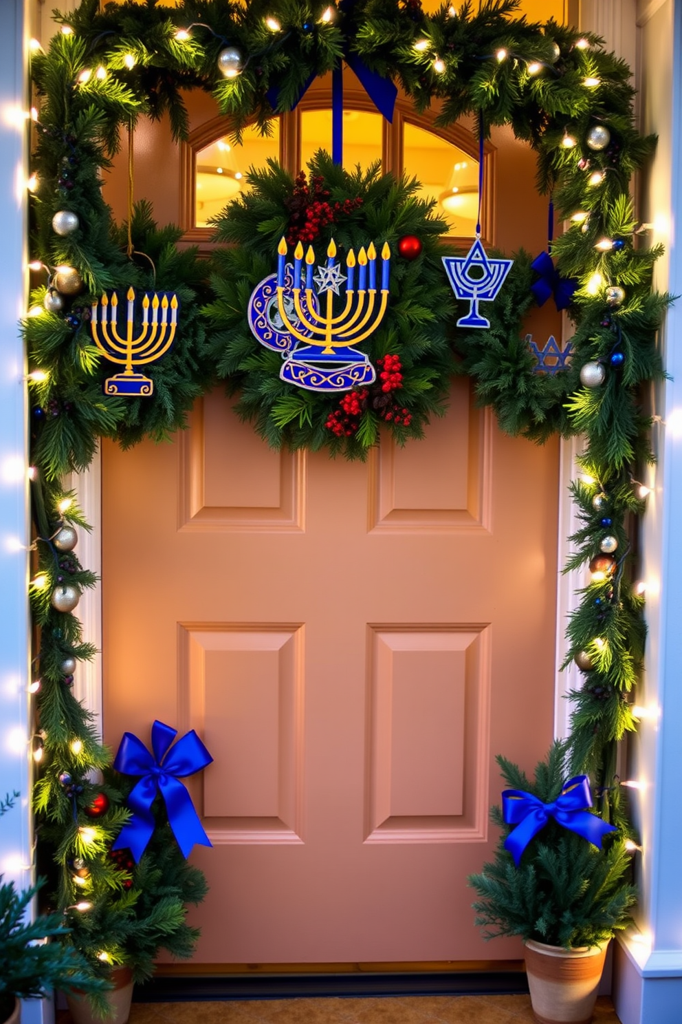 Front Door Hanukkah Decorating Ideas 2