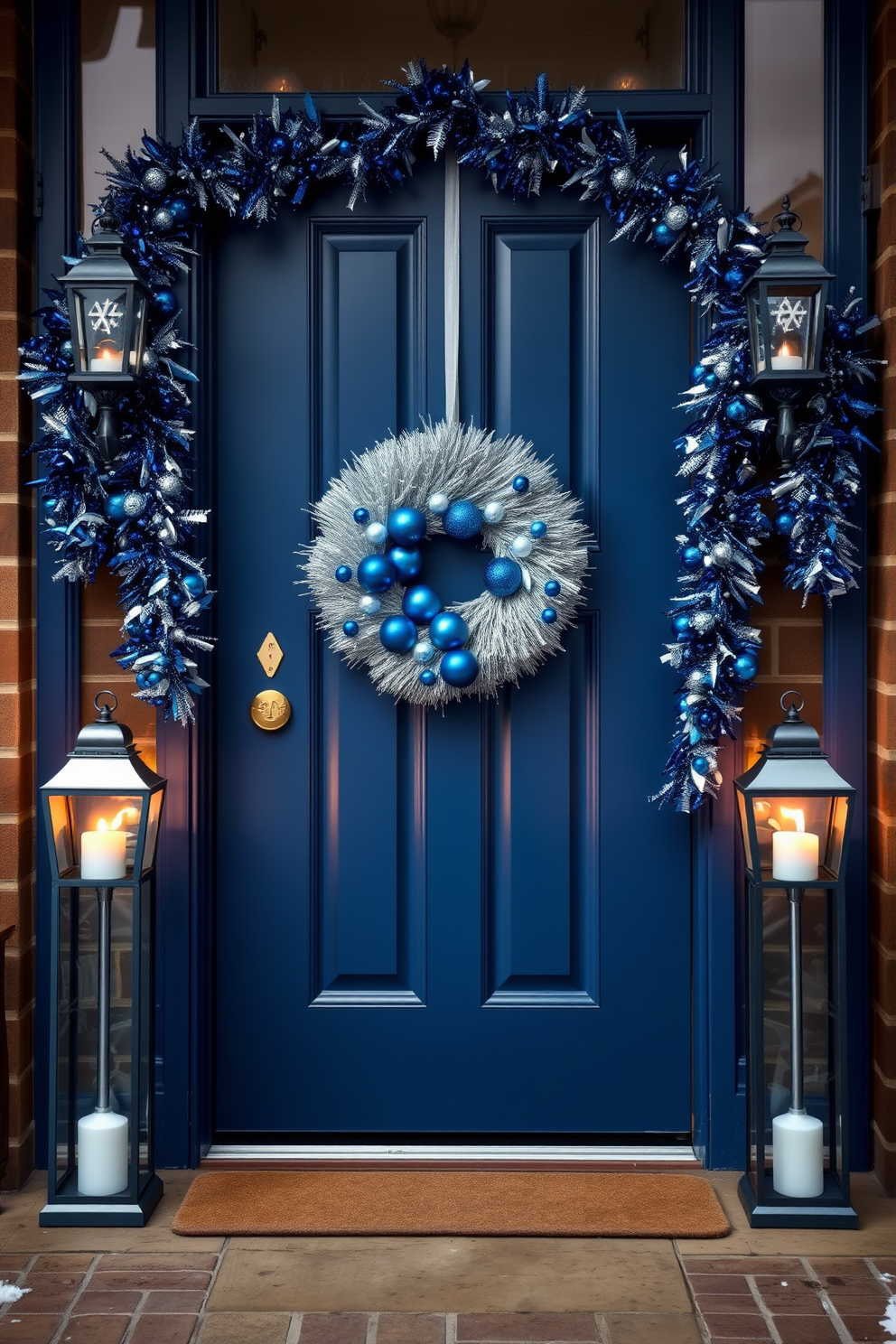 Front Door Hanukkah Decorating Ideas 21