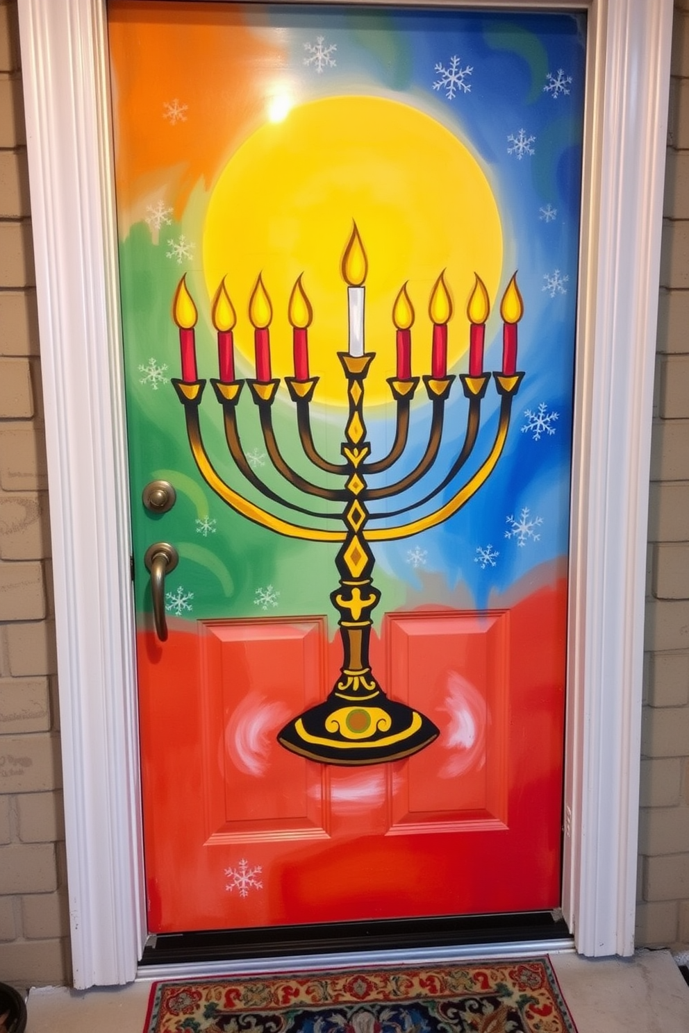 Front Door Hanukkah Decorating Ideas 22