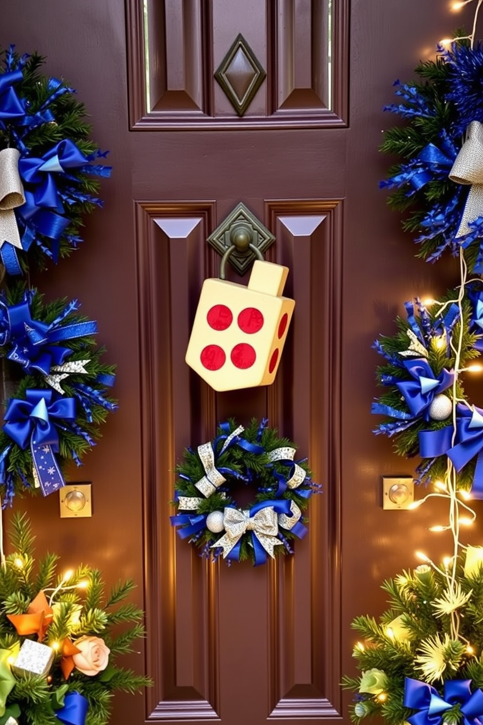 Front Door Hanukkah Decorating Ideas 25