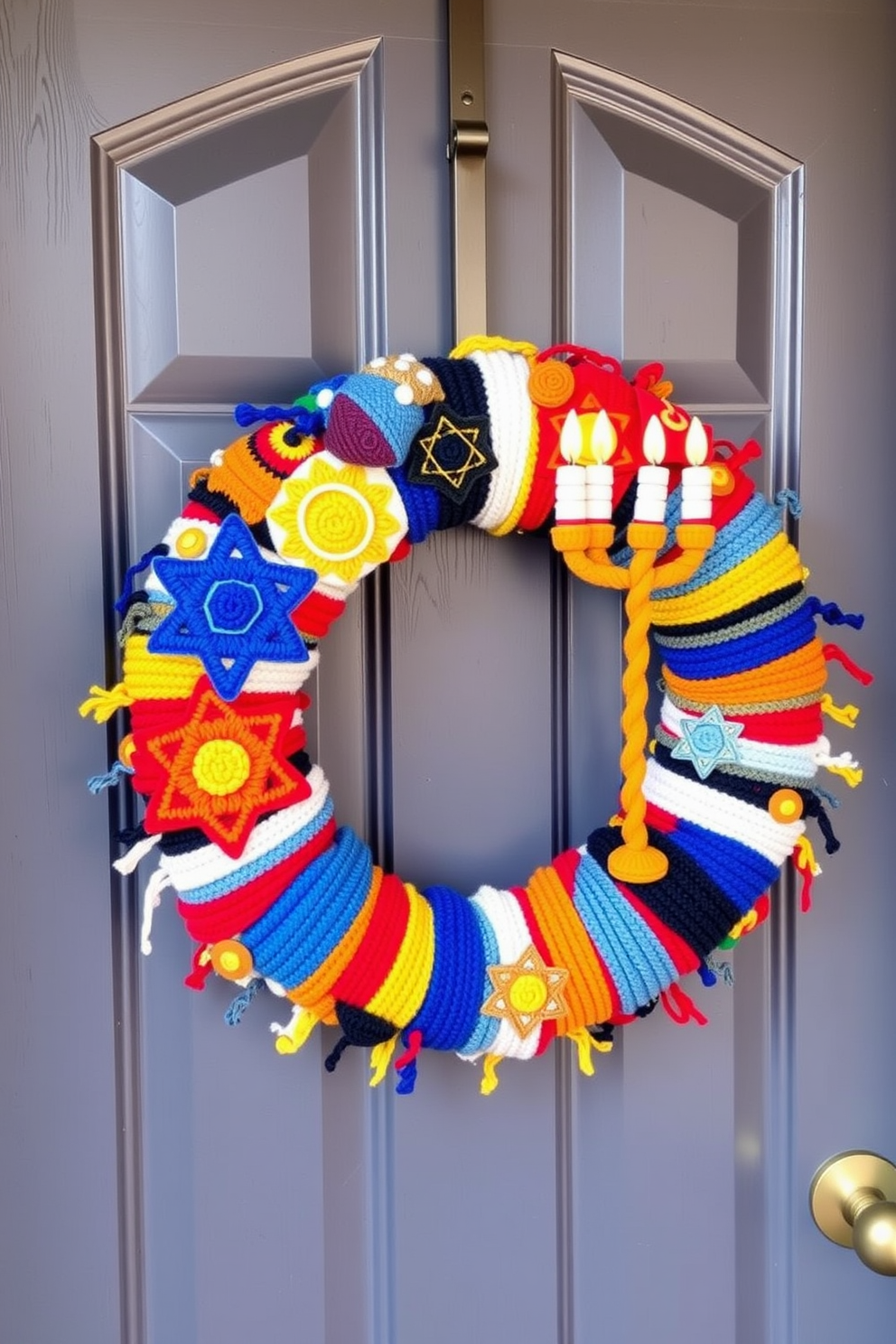 Front Door Hanukkah Decorating Ideas 27