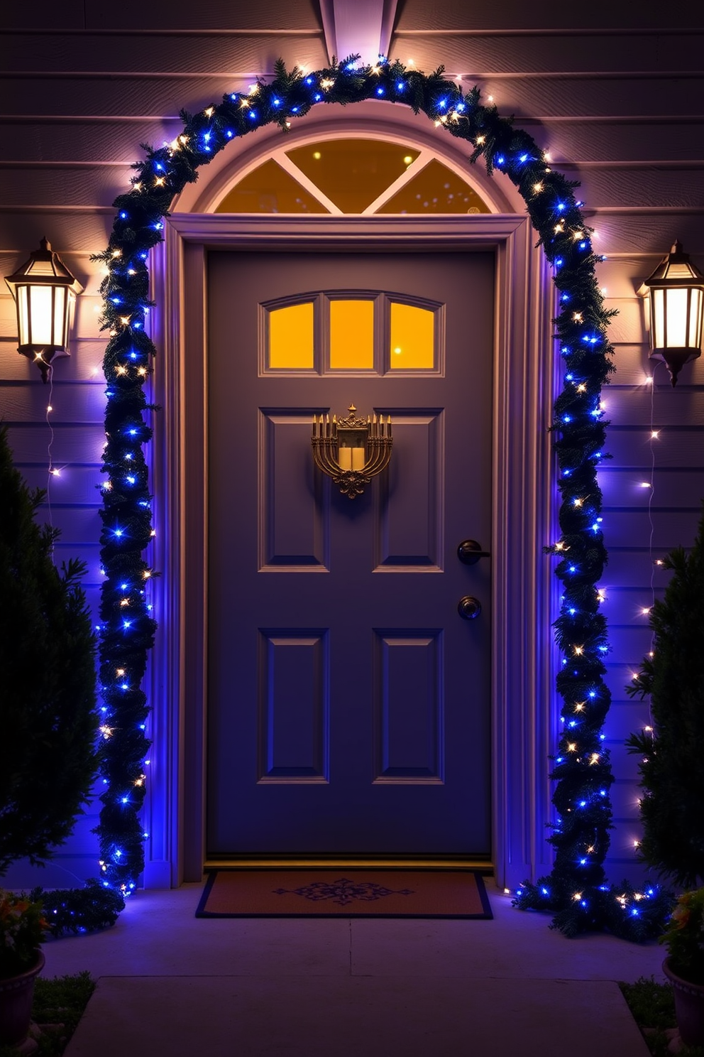 Front Door Hanukkah Decorating Ideas 5