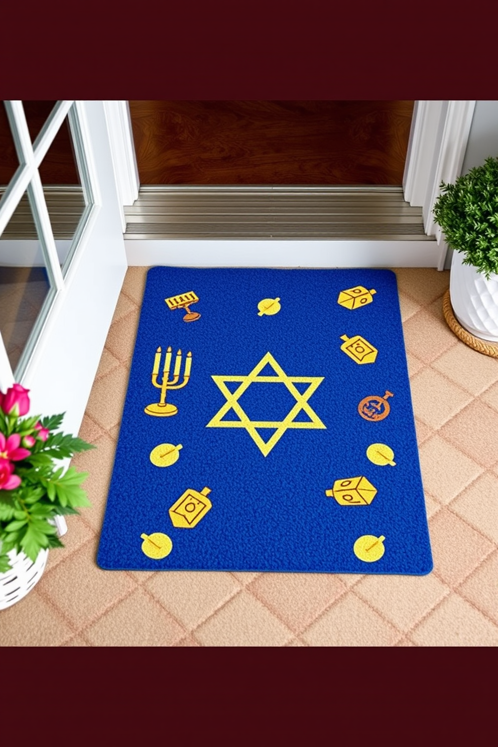 Front Door Hanukkah Decorating Ideas 6