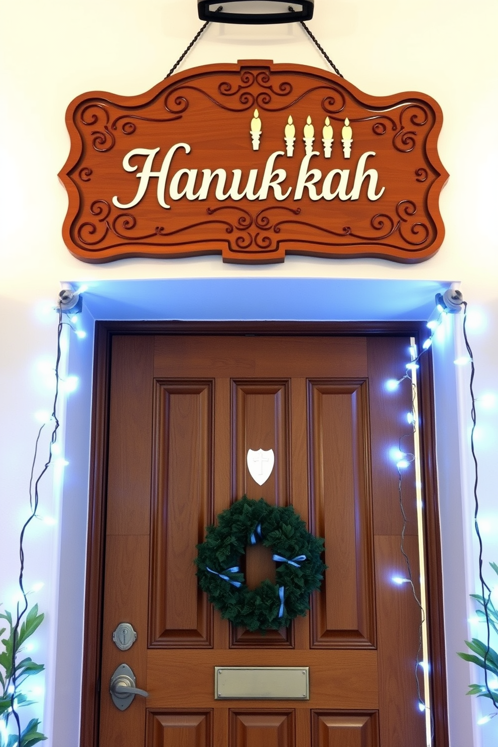 Front Door Hanukkah Decorating Ideas 8