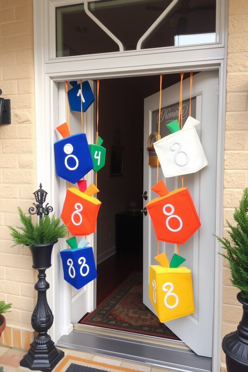 Front Door Hanukkah Decorating Ideas 9