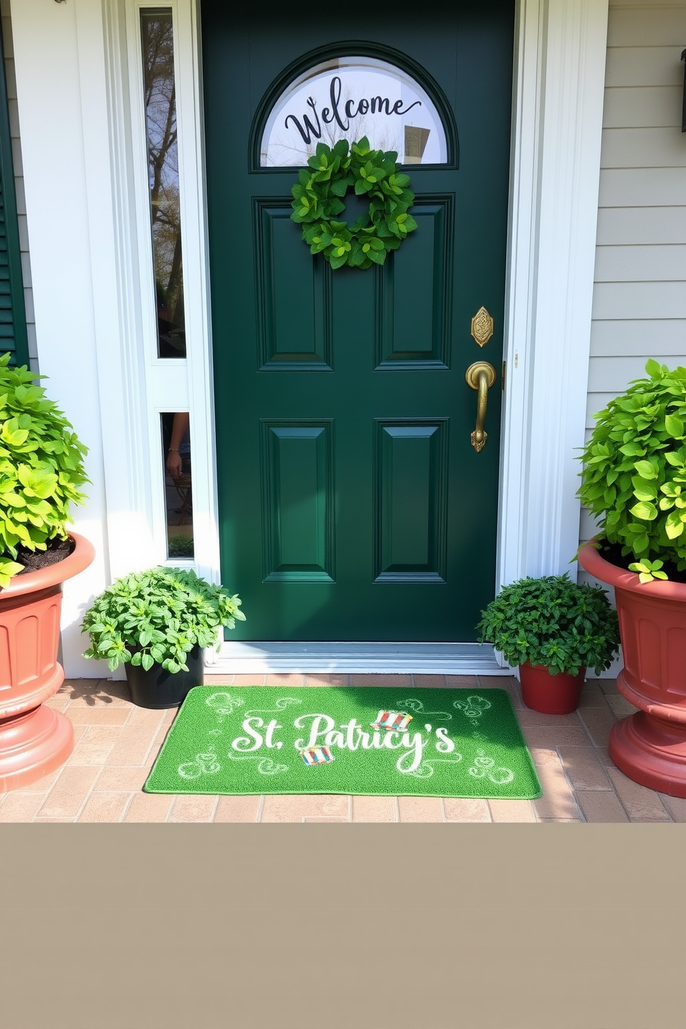 Front Door St Patricks Day Decorating Ideas 10