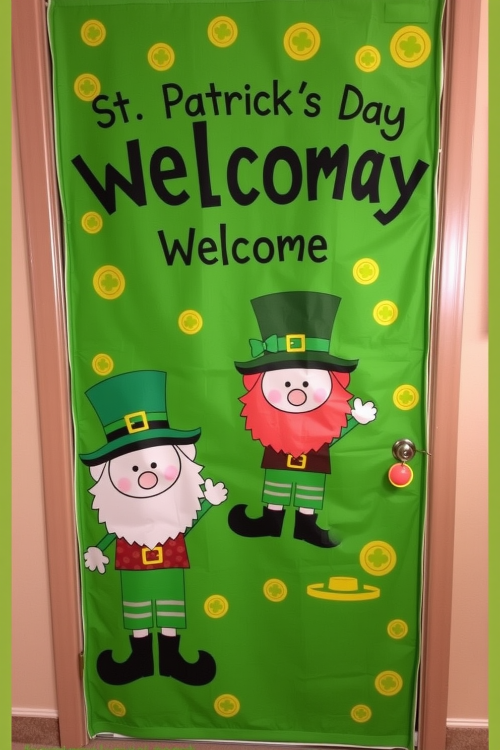 Front Door St Patricks Day Decorating Ideas 13