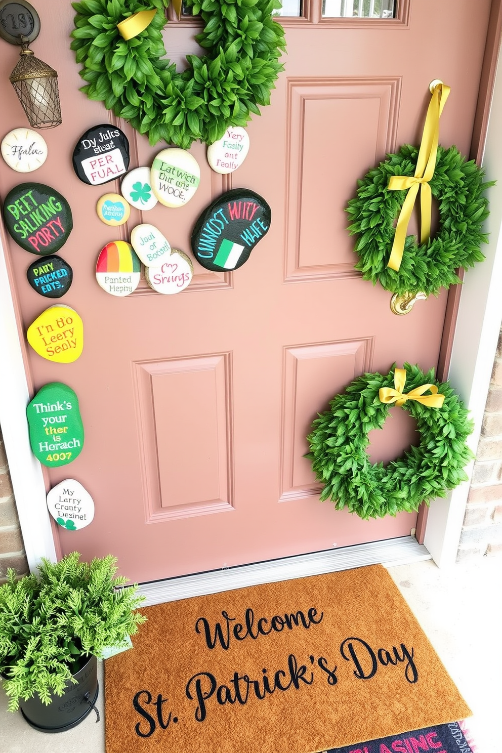 Front Door St Patricks Day Decorating Ideas 17