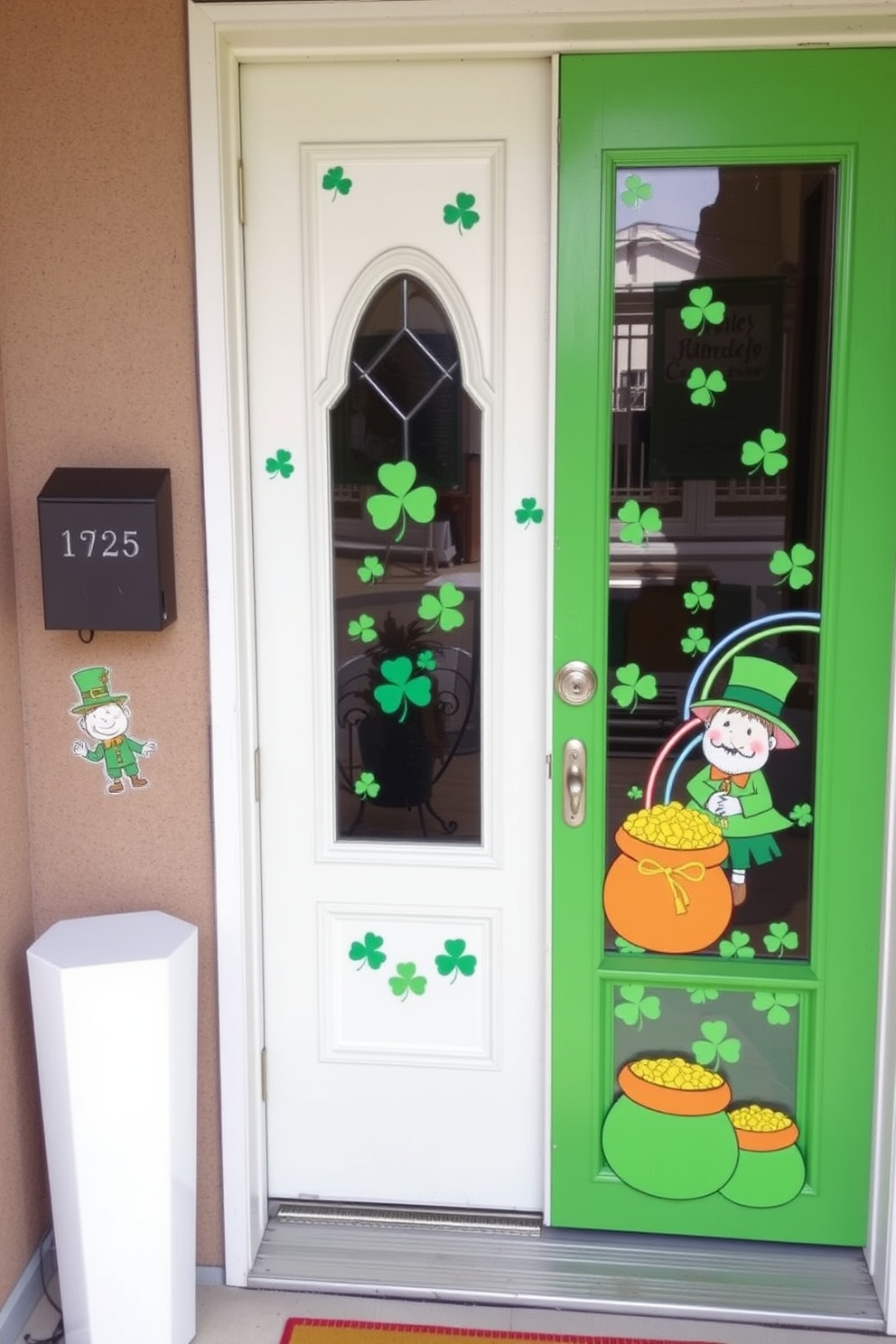 Front Door St Patricks Day Decorating Ideas 22