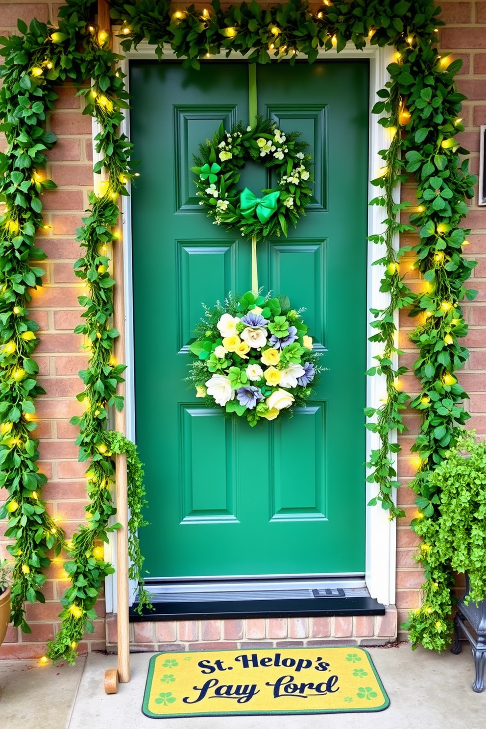 Front Door St Patricks Day Decorating Ideas 25