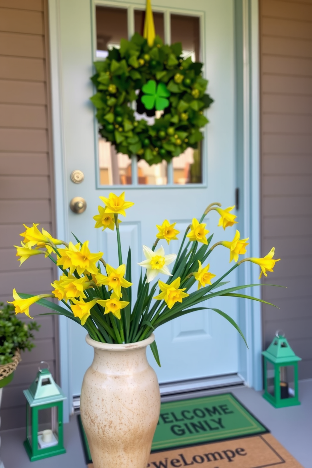 Front Door St Patricks Day Decorating Ideas 28