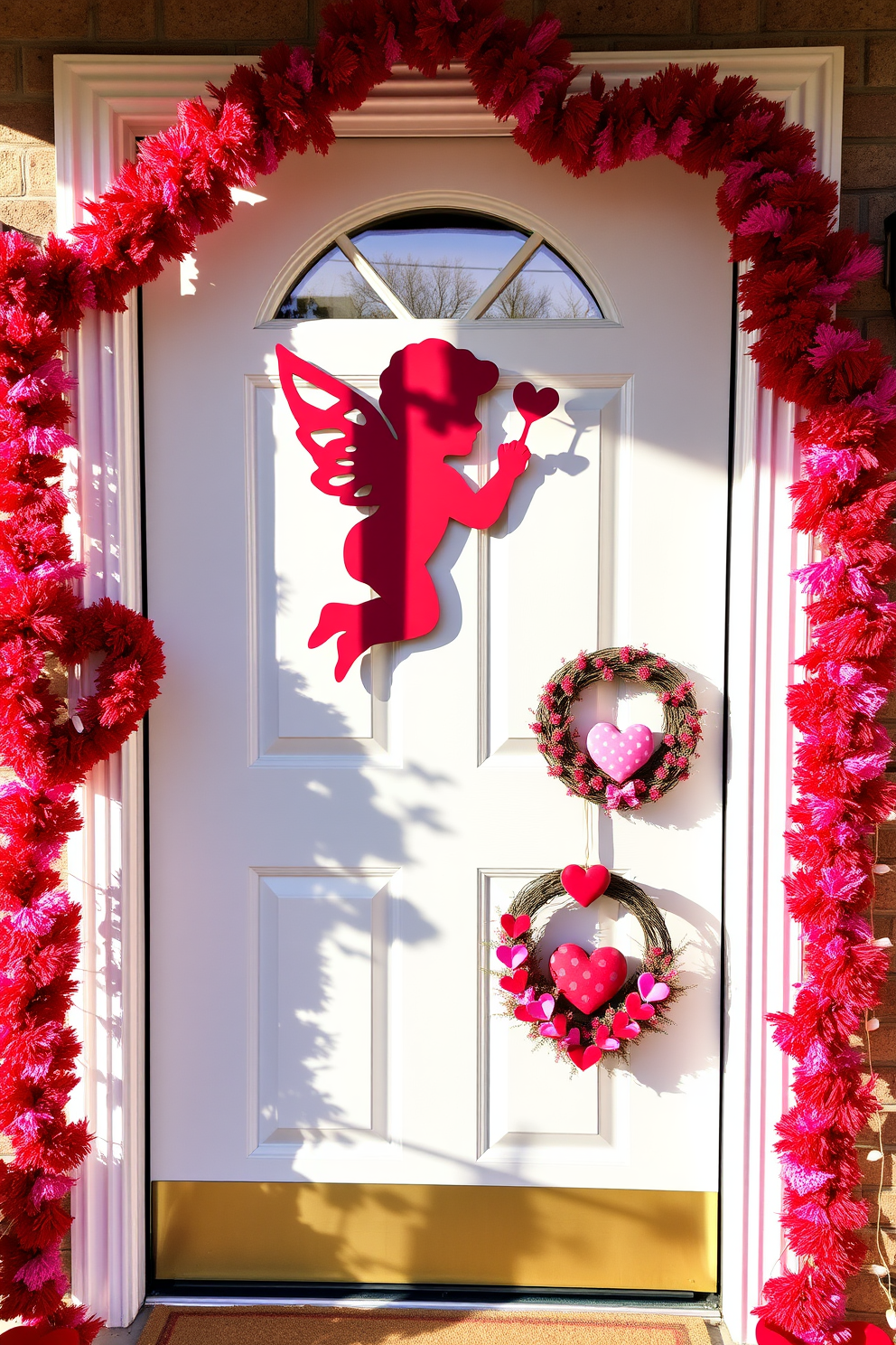 Front Door Valentines Day Decorating Ideas 11