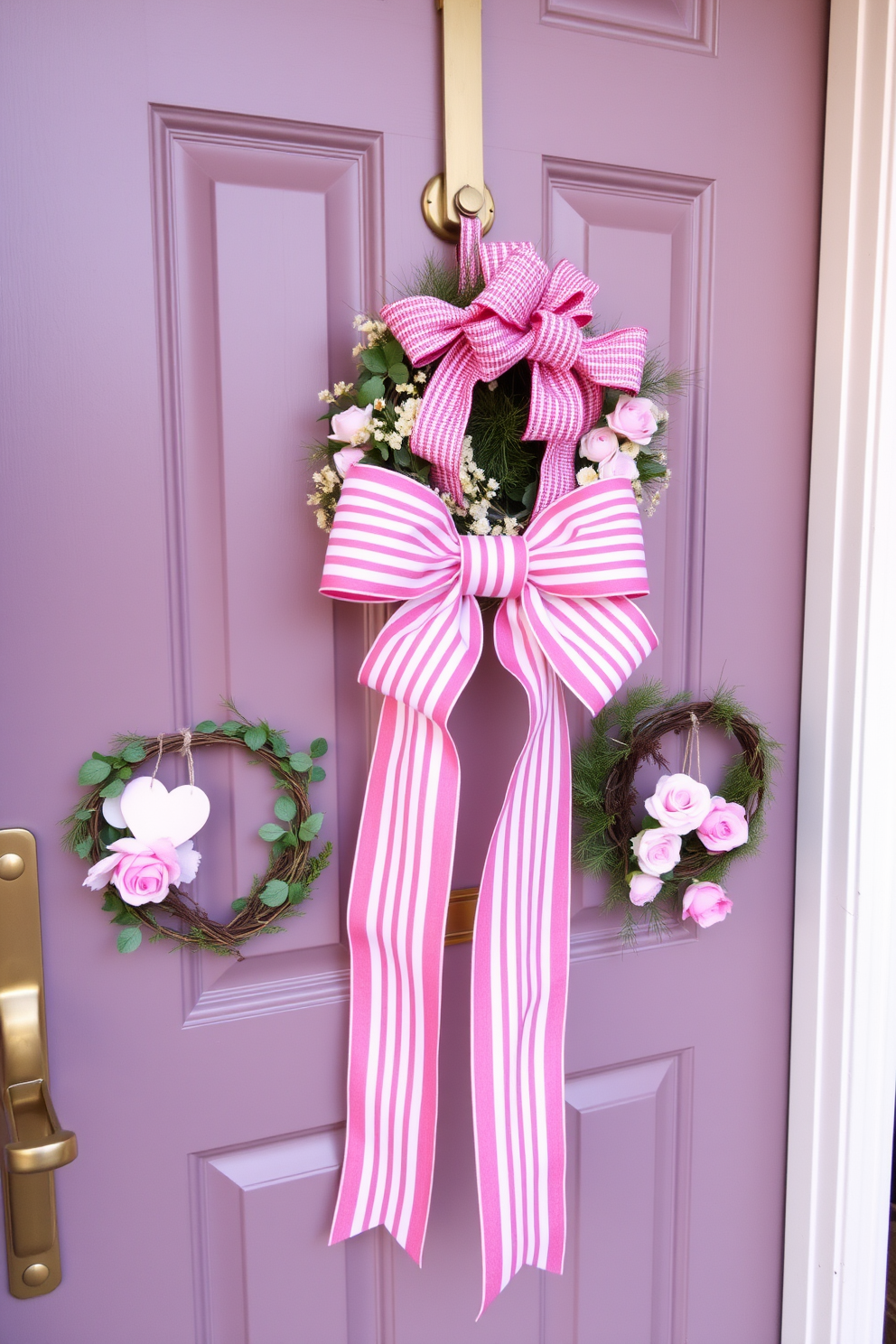 Front Door Valentines Day Decorating Ideas 16