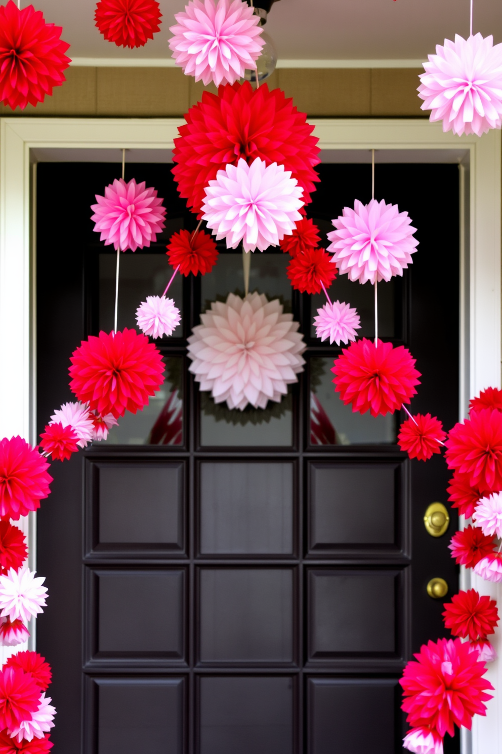 Front Door Valentines Day Decorating Ideas 25