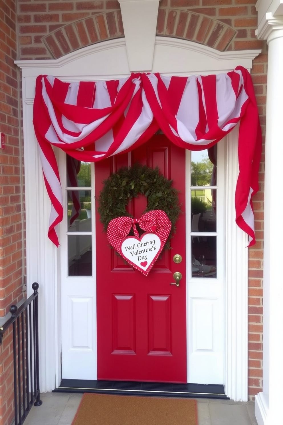 Front Door Valentines Day Decorating Ideas 28