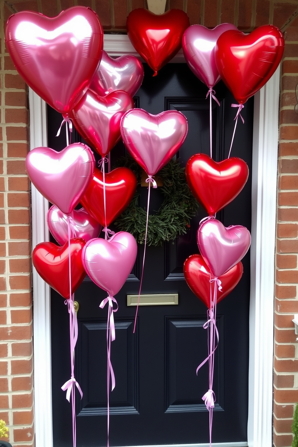 Front Door Valentines Day Decorating Ideas 29