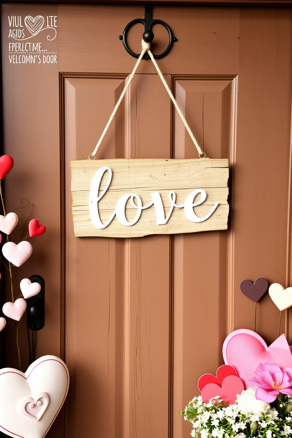 Front Door Valentines Day Decorating Ideas 3