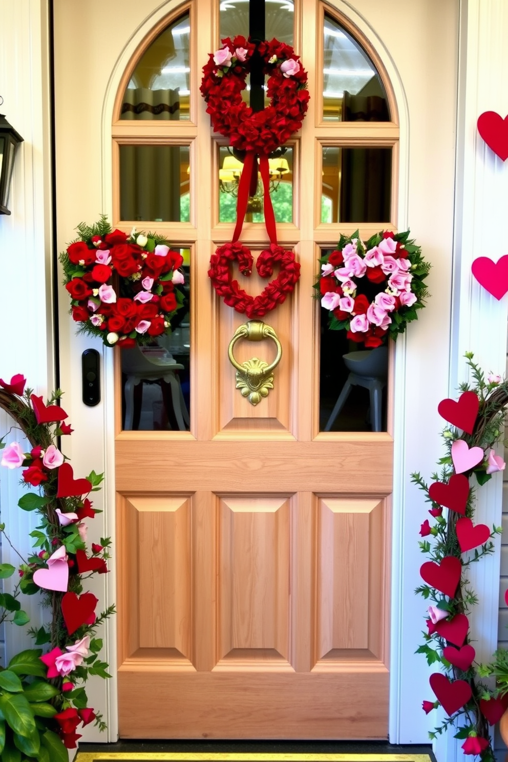 Front Door Valentines Day Decorating Ideas 9