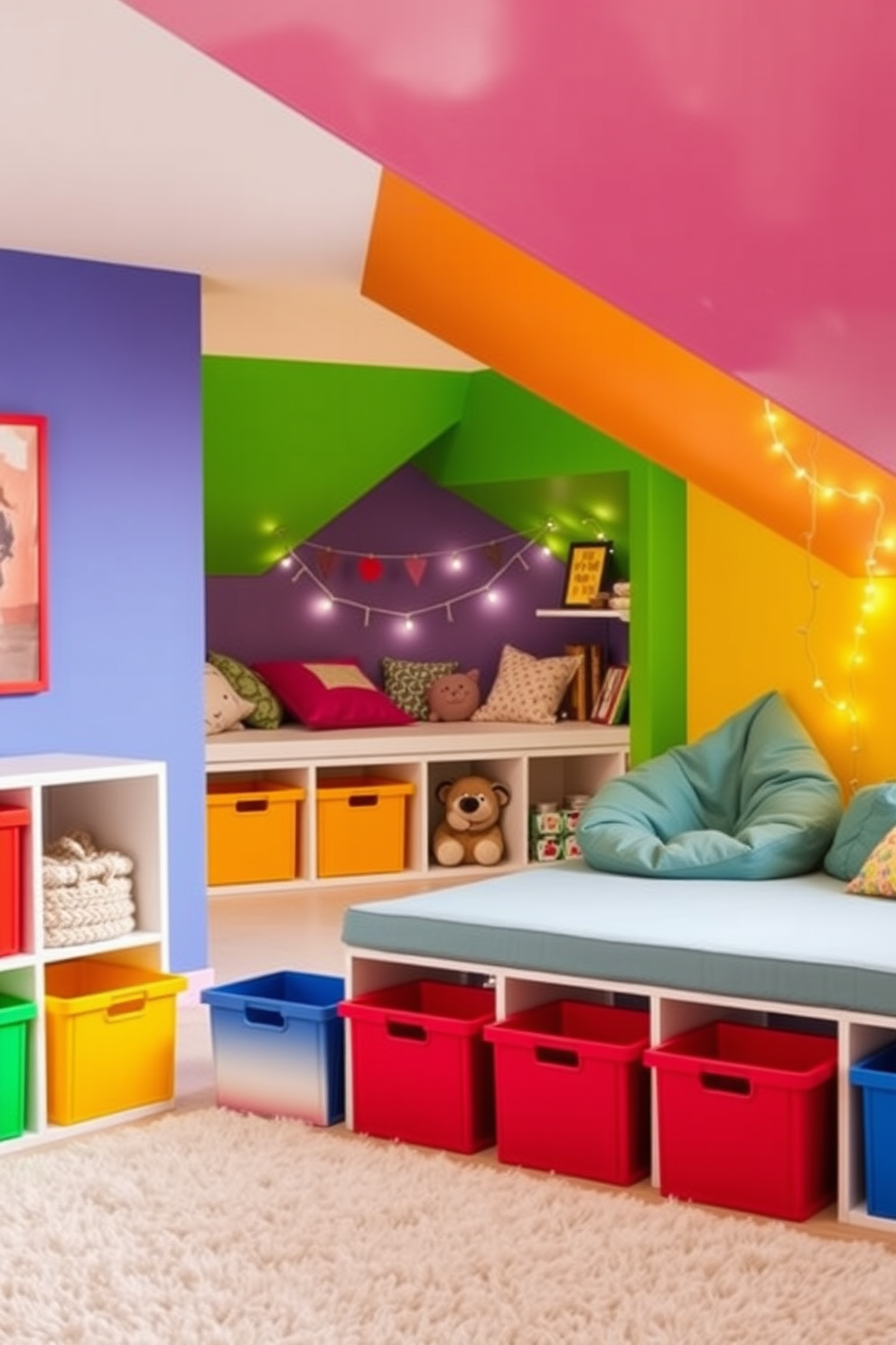 Fun Attic Room Design Ideas 2