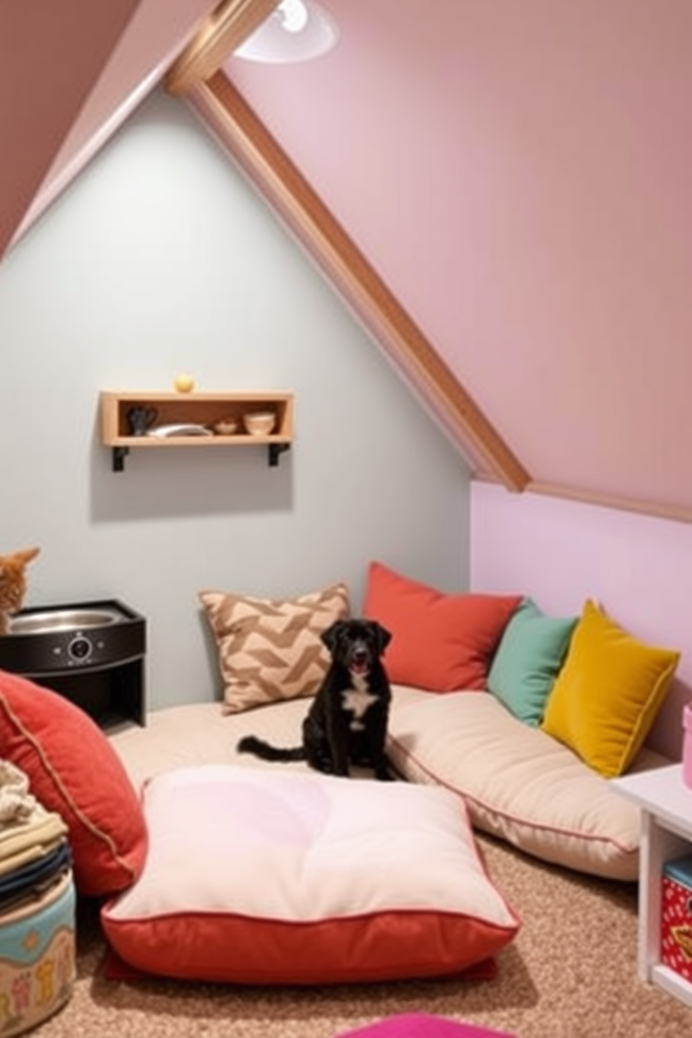 Fun Attic Room Design Ideas 23