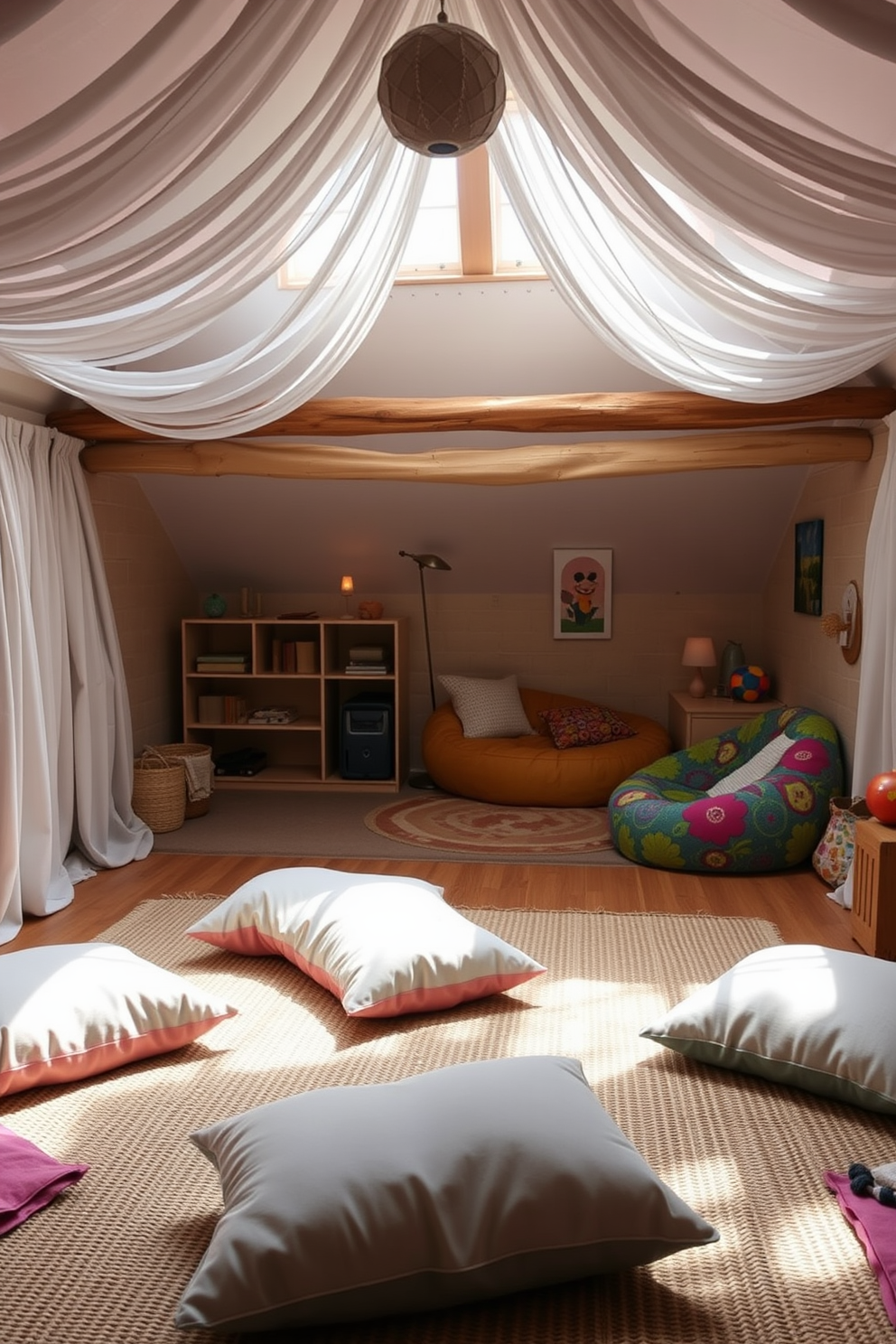 Fun Attic Room Design Ideas 6