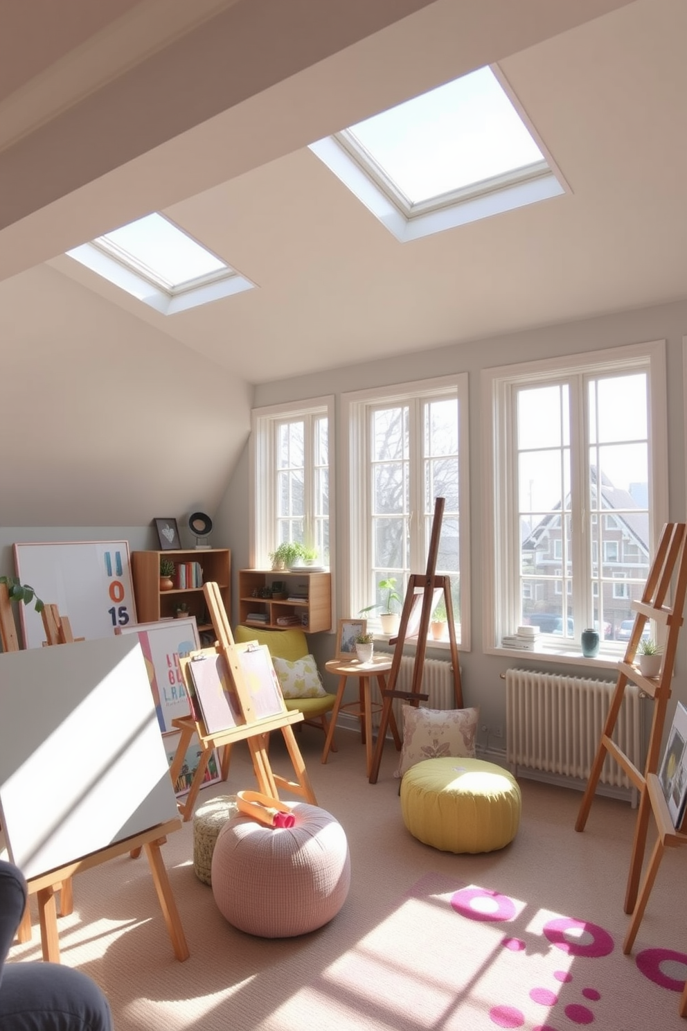 Fun Attic Room Design Ideas 7